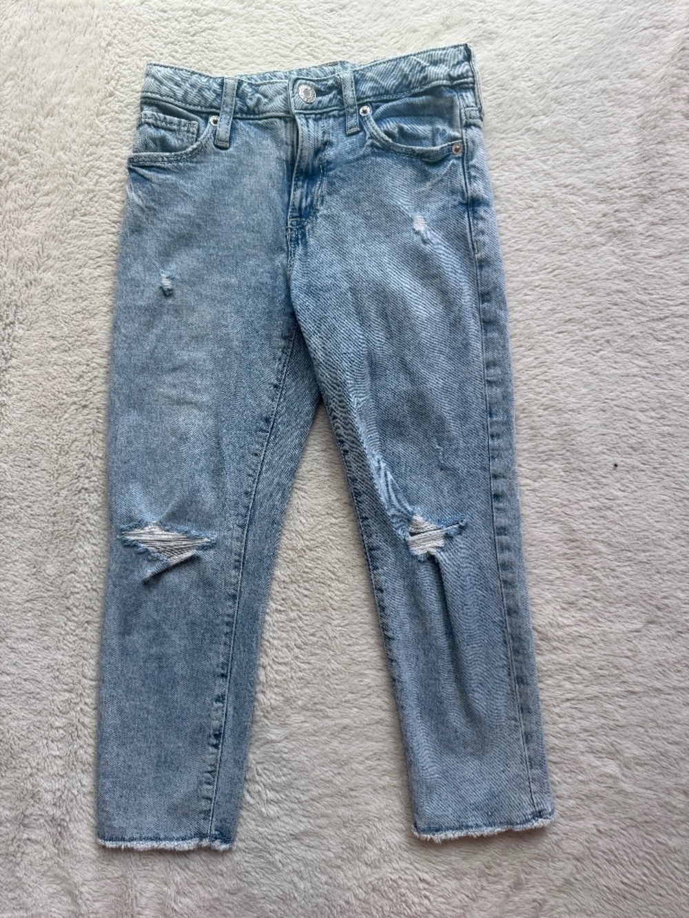 Gap Kids Girlfriend Mid-Rise Jeans
